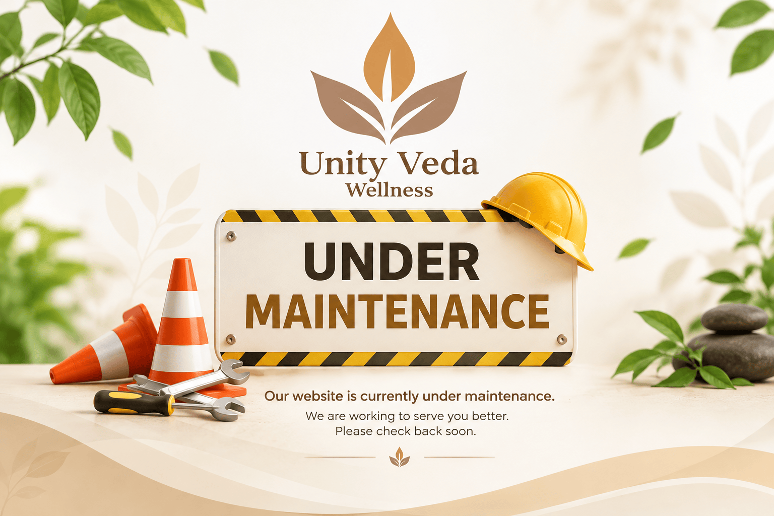 Unity Veda Wellness - Website Under Maintenance